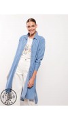 COTTON WOVEN TUNIC - L STONE WASH