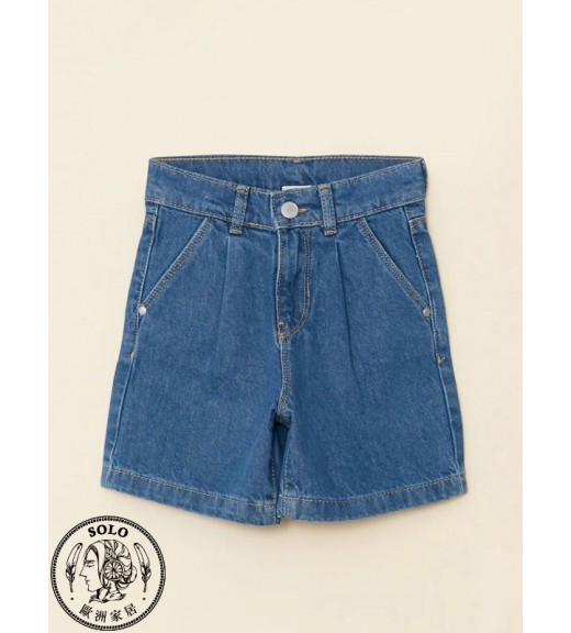 COTTON WOVEN SHORTS - MEDIUM RODEO