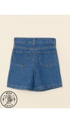 COTTON WOVEN SHORTS - MEDIUM RODEO