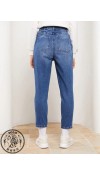COTTON WOVEN TROUSERS  - DARK RODEO