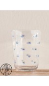 藍眼睛200ml玻璃杯(一組六件入)