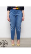 COTTON WOVEN TROUSERS  - MEDIUM RODEO