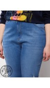 COTTON WOVEN TROUSERS  - MEDIUM RODEO
