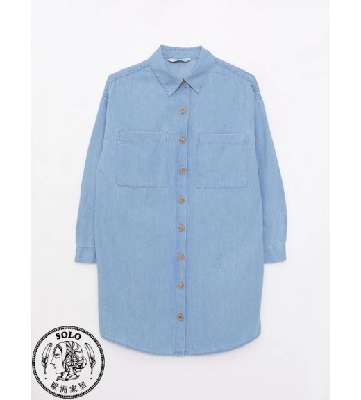 COTTON WOVEN DRESS - LIGHT RODEO