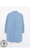 COTTON WOVEN DRESS - LIGHT RODEO
