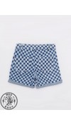 COTTON WOVEN SHORTS - MEDIUM RODEO