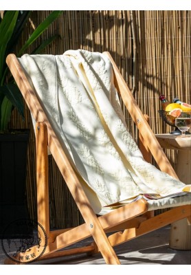COTTON WOVEN TOWEL - LIGHT YELLOW /70H