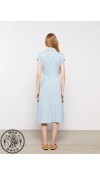 COTTON WOVEN DRESS - LIGHT RODEO