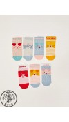 COTTON KNIT SOCKS - LIGHT PINK