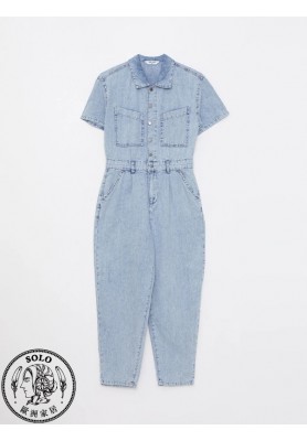COTTON WOVEN OVERALLS - LIGHT RODEO
