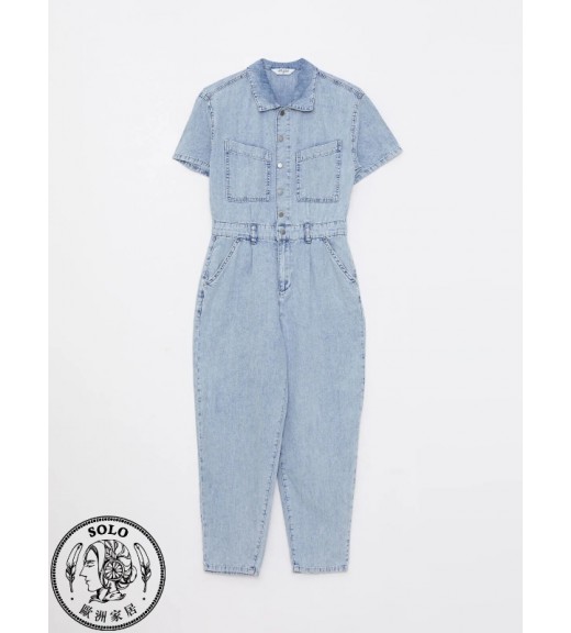 COTTON WOVEN OVERALLS - LIGHT RODEO