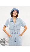 COTTON WOVEN OVERALLS - LIGHT RODEO