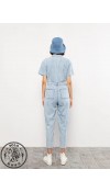 COTTON WOVEN OVERALLS - LIGHT RODEO