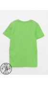 COTTON KNIT TSHIRT - BRIGHT GREEN