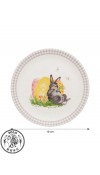 BUNNY PLATE(2)  19CM   
