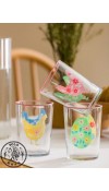 3GLASS CUPS CHICKEN