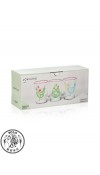 3GLASS CUPS CHICKEN
