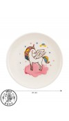 UNICORN PLATE 21CM
