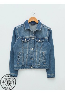 COTTON WOVEN SHORT COAT - MID RODEO