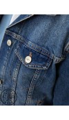 COTTON WOVEN SHORT COAT - MID RODEO