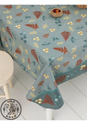 COTTON WOVEN TABLE CLOTH - MIX PRINTED/15H
