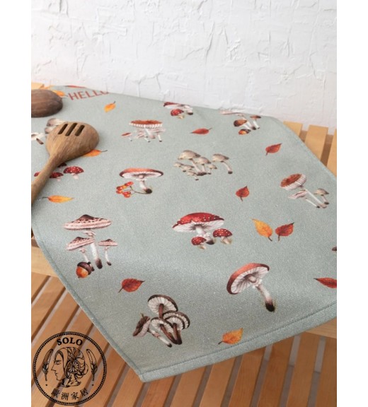 COTTON WOVEN KITCHEN TOWEL - MIX PRINTED/40H