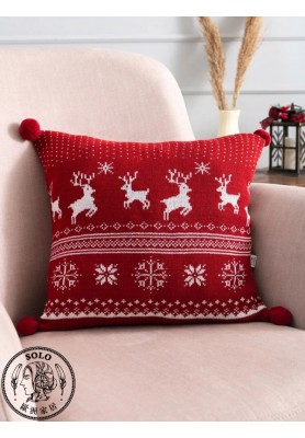 ACRYLIC WOVEN CUSHION - MIX PRINTED/45.