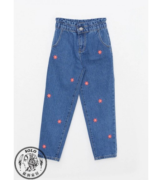 COTTON WOVEN TROUSERS - MEDIUM RODEO