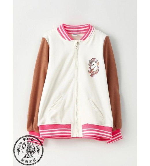 COTTON KNIT CARDIGAN - ECRU