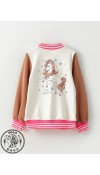 COTTON KNIT CARDIGAN - ECRU