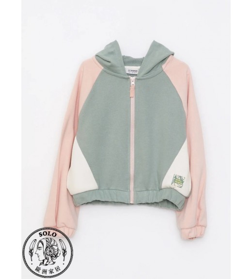 COTTON KNIT CARDIGAN - DULL GREEN
