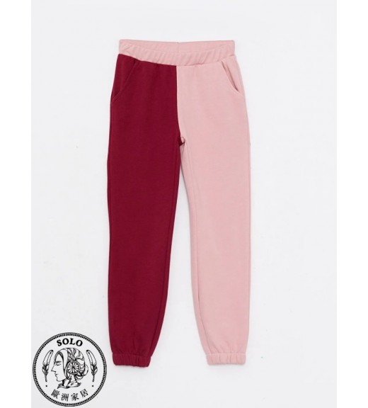 COTTON WOVEN TROUSERS - DULL PINK