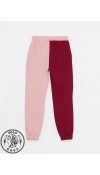 COTTON WOVEN TROUSERS - DULL PINK