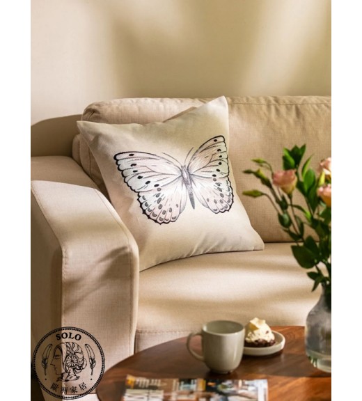 POLYESTER WOVEN CUSHION - MIX PRINTED/45.