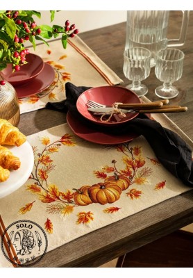 POLYESTER WOVEN TABLE MAT - MIX PRINTED/33Z