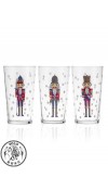 GLASS METAL WATER GLASS   - MIX PRINTED/STD