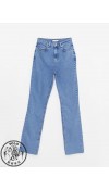 COTTON WOVEN TROUSERS - MID RODEO