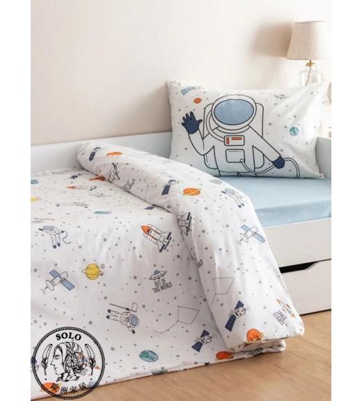 COTTON WOVEN PILLOW CASE+DUVET COVER - MIX PRINTED/16L